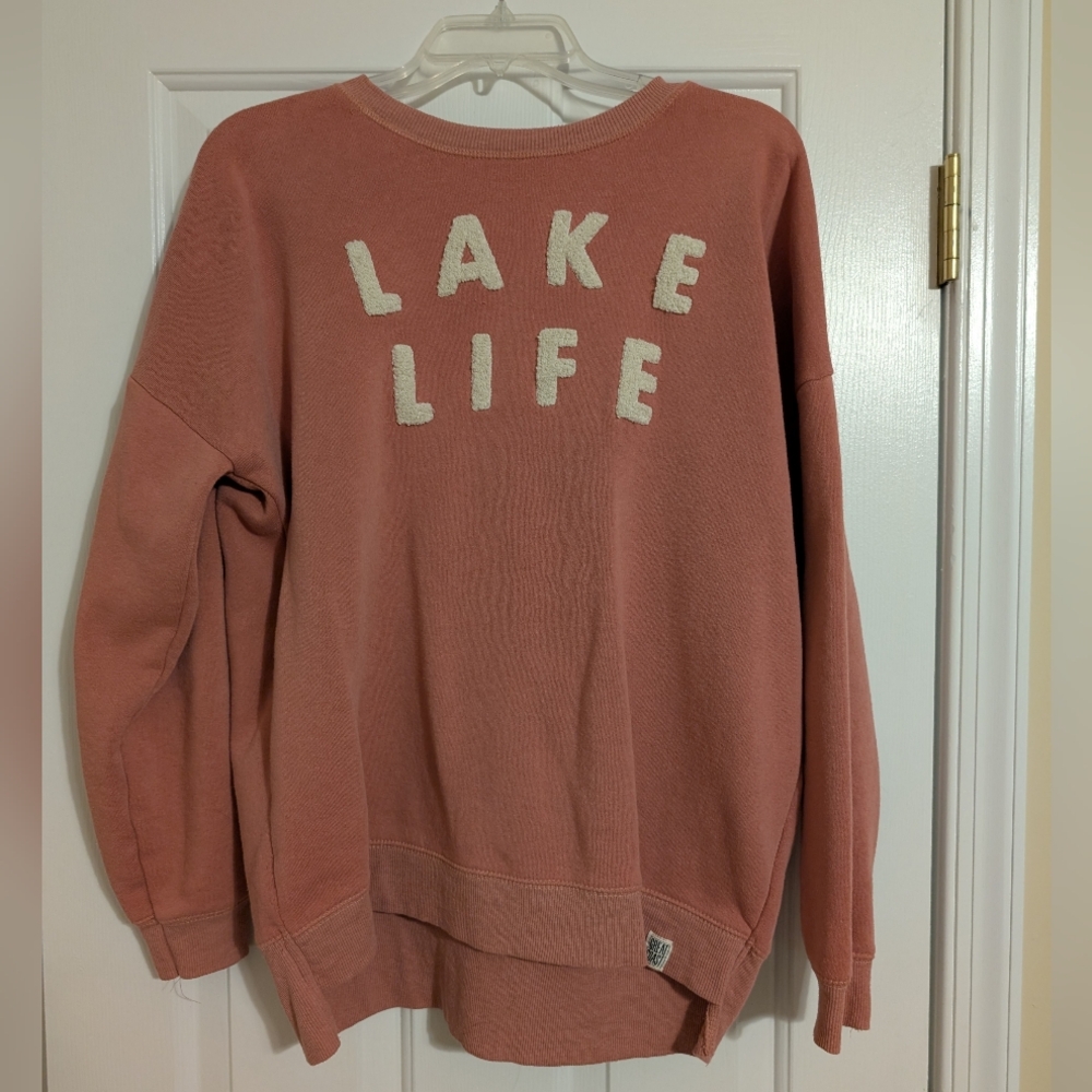 Lake Life Pink Sweater